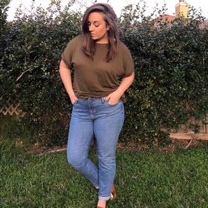 Madewell 9” high rise skinny jeans